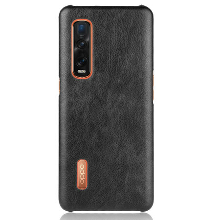 Oppo Find X2 Pro Cover Lederoptik Litchi Performance