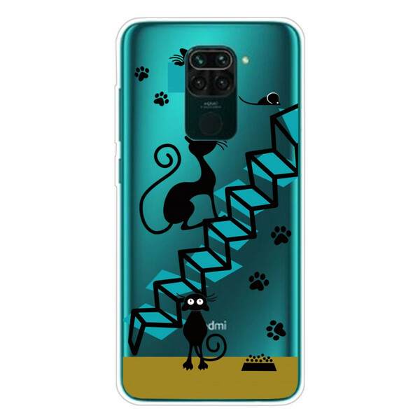 Xiaomi Redmi Note 9 Cover Lustige Katzen