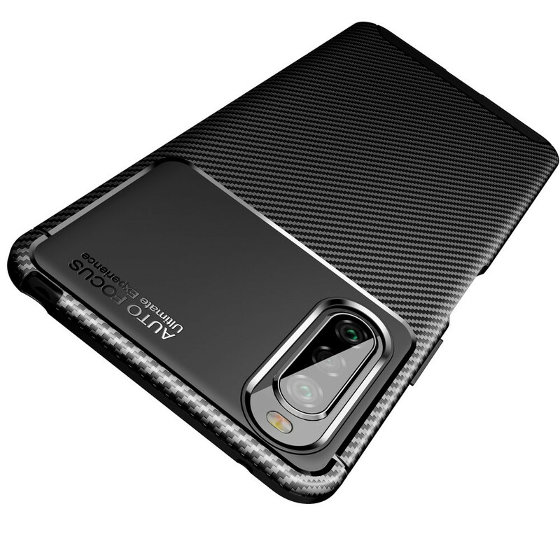 Sony Xperia 10 II Flexible Kohlefaser Cover