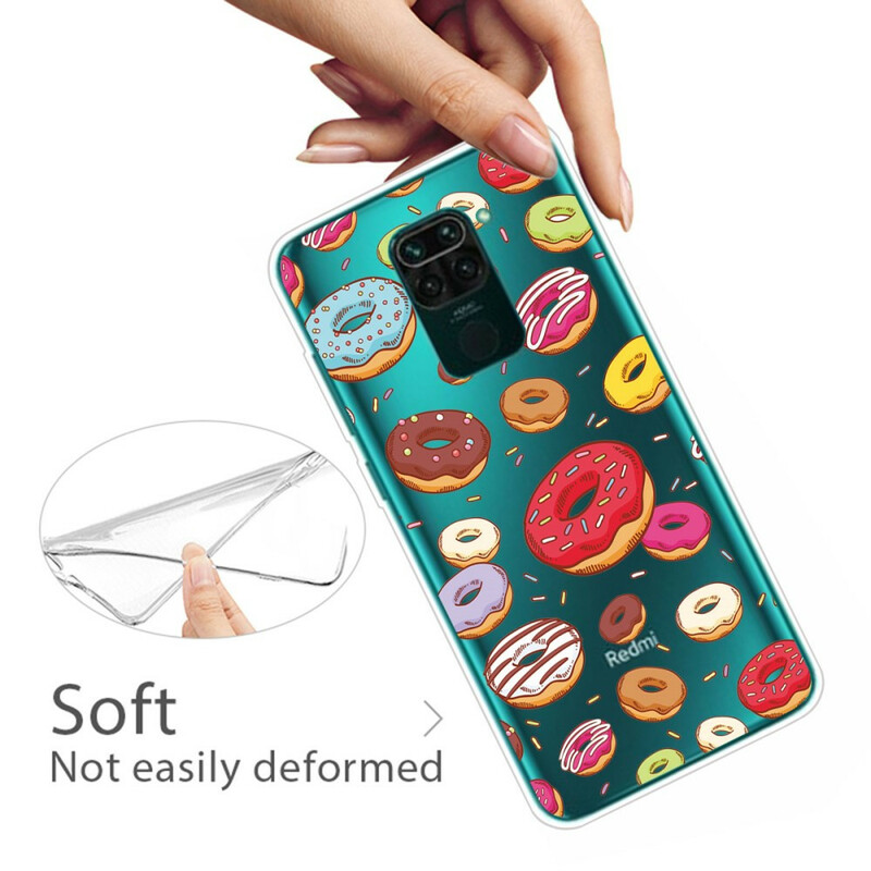 Xiaomi Redmi Note 9 Love Donuts Cover