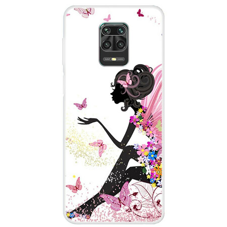 Xiaomi Redmi Note 9S / Redmi Note 9 Pro Butterfly Lady Cover