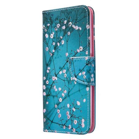 Huawei P40 Lite Hülle Blühender Baum