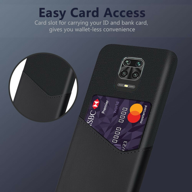 Xiaomi Redmi Note 9S / Redmi Note 9 Pro Cover Kartenhalter