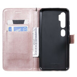 Xiaomi Mi Note 10 / Note 10 Pro Style Leder Tasche mit Trageriemen
