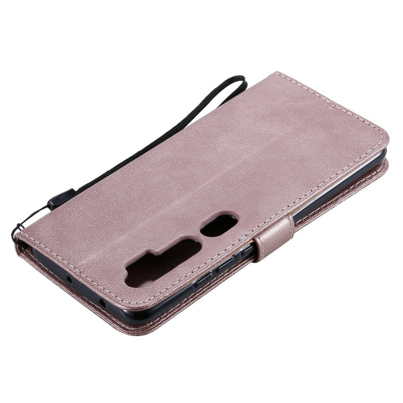 Xiaomi Mi Note 10 / Note 10 Pro Style Leder Tasche mit Trageriemen
