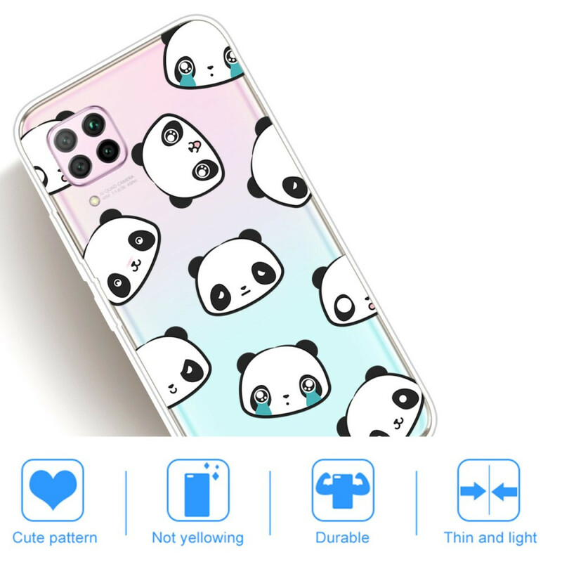Huawei P40 Lite Cover Sentimentale Pandas