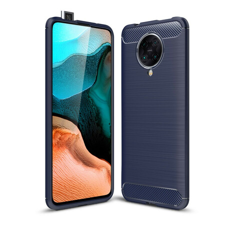 Xiaomi Poco F2 Pro Kohlefaser Cover Gebürstet