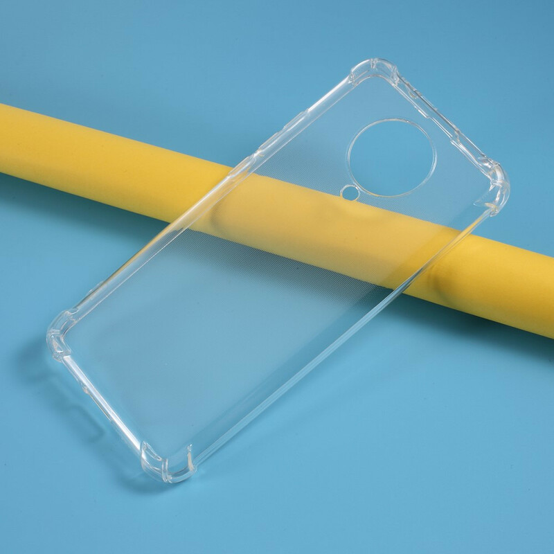 Xiaomi Poco F2 Pro Cover Transparent Verstärkte Ecken