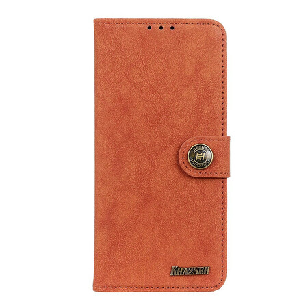 Hülle Sony Xperia 10 II Kunstleder Schlitz Retro KHAZNEH