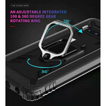 Samsung Galaxy S10 Plus Hülle Ring und Kohlefaser