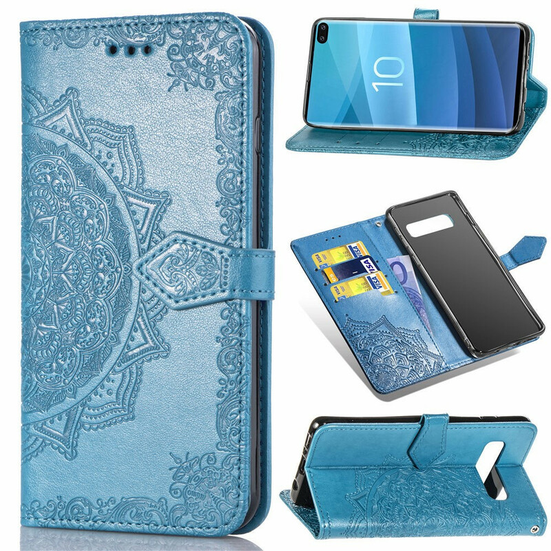 Hülle Samsung Galaxy S10 Plus Mandala Mittelalter