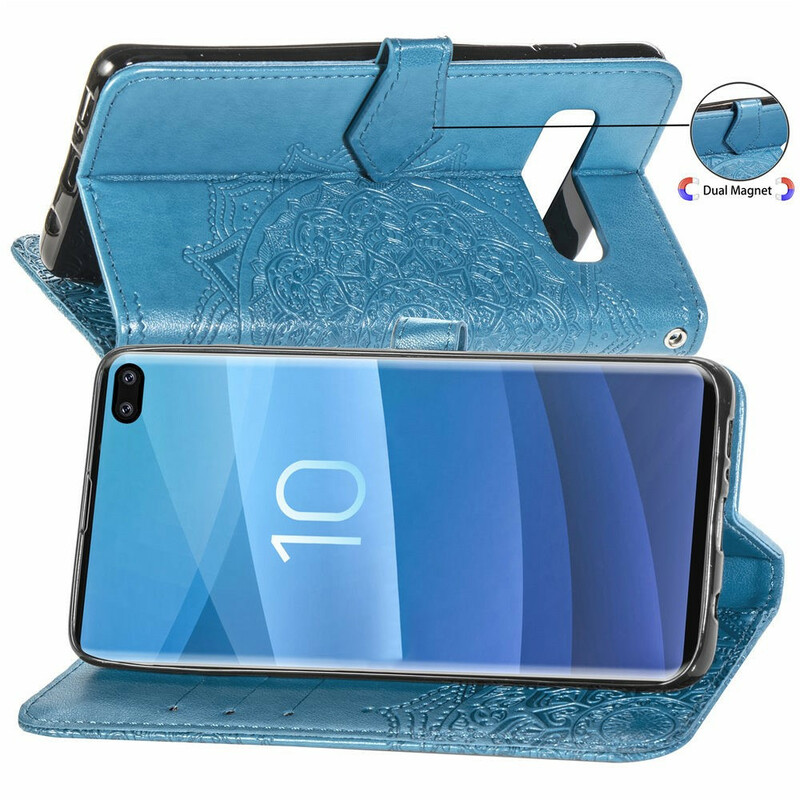 Hülle Samsung Galaxy S10 Plus Mandala Mittelalter