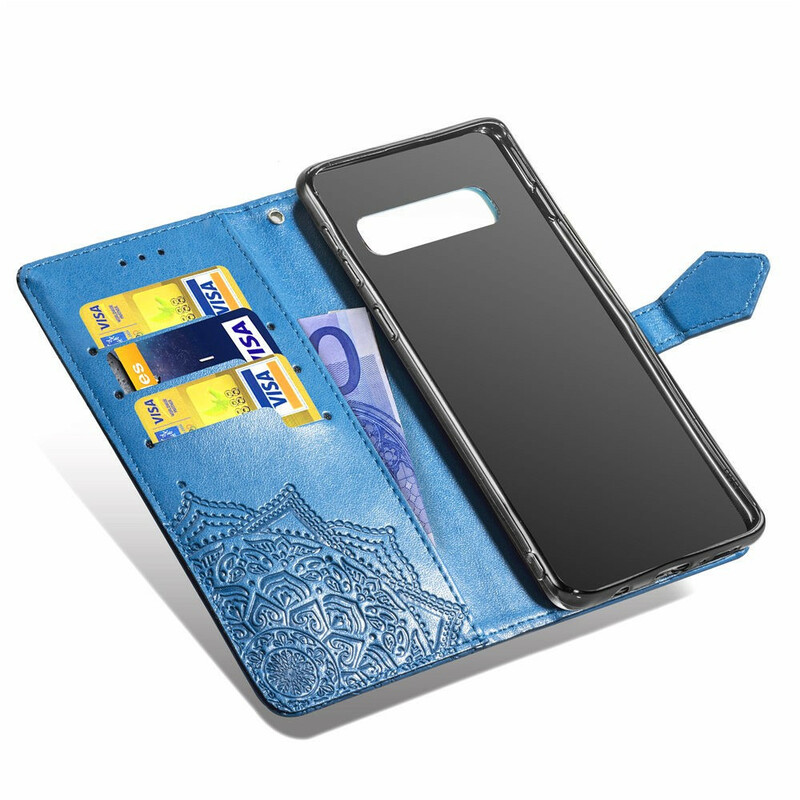 Hülle Samsung Galaxy S10 Plus Mandala Mittelalter