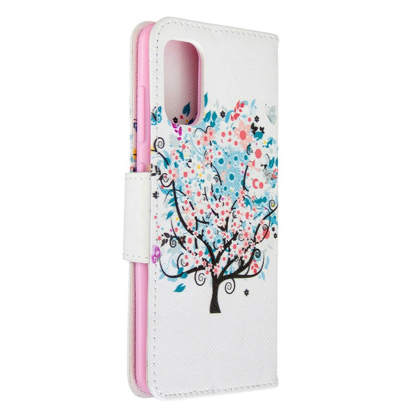 Hülle Samsung Galaxy A41 Flowered Tree