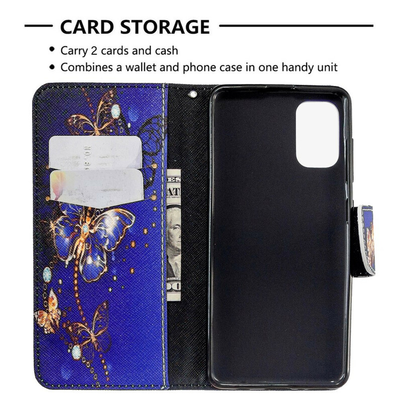 Hülle Samsung Galaxy A41 Schmetterlinge Könige