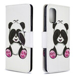 Hülle Samsung Galaxy A41 Panda Fun