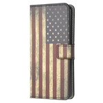 Hülle Samsung Galaxy A41 Amerikanische Flagge