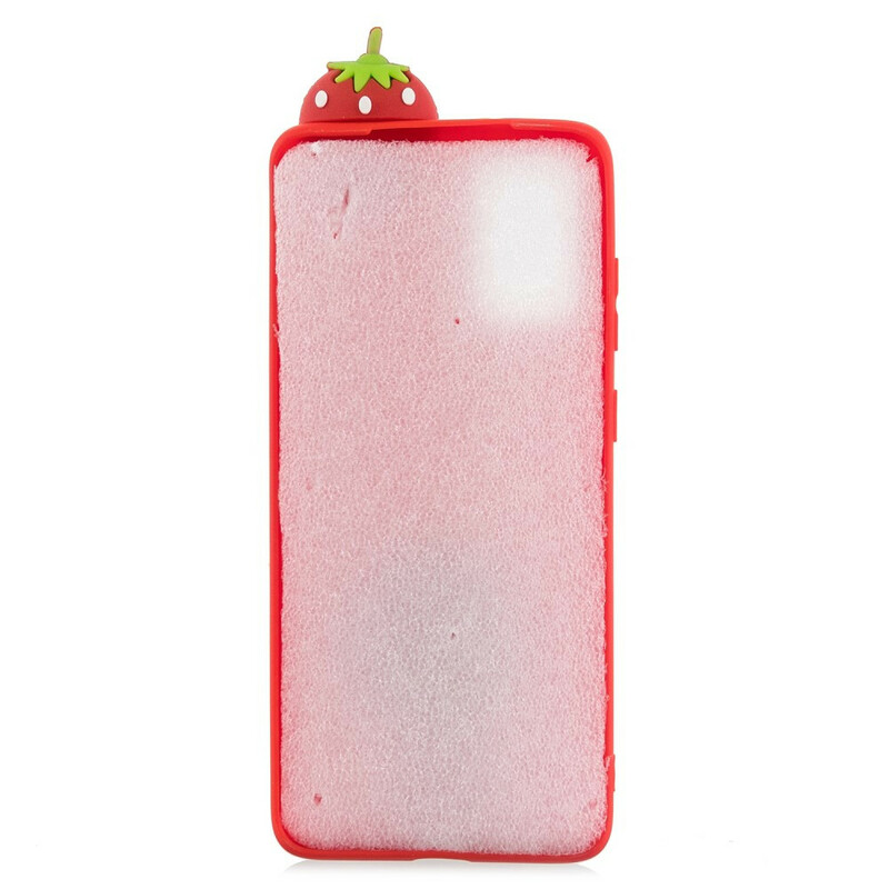 Samsung Galaxy A41 Cover Die Erdbeere 3D