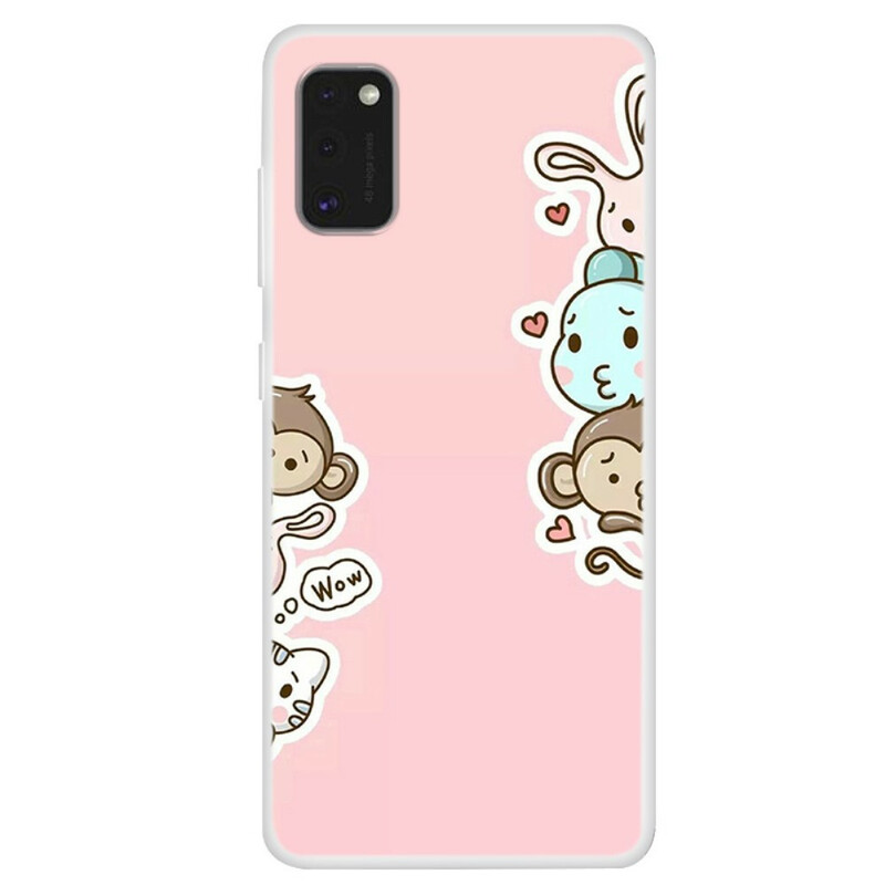 Samsung Galaxy A41 Cover Tiere Wow