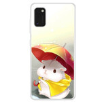 Samsung Galaxy A41 Hamster Cover Im Regen