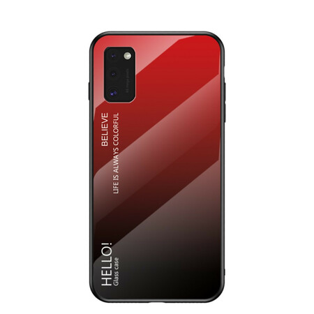 Samsung Galaxy A541 Panzerglas Cover Hello