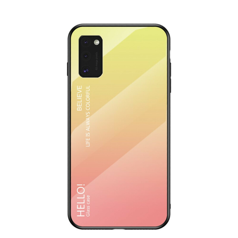 Samsung Galaxy A541 Panzerglas Cover Hello