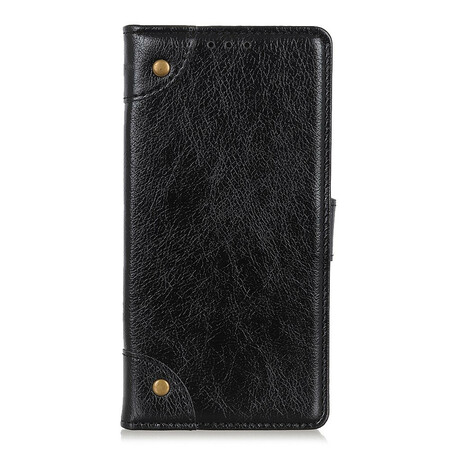 Flip Cover Samsung Galaxy A41 Style Nappa-Leder