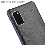 Samsung Galaxy A41 Cover mit Krokodilhaut-Effekt