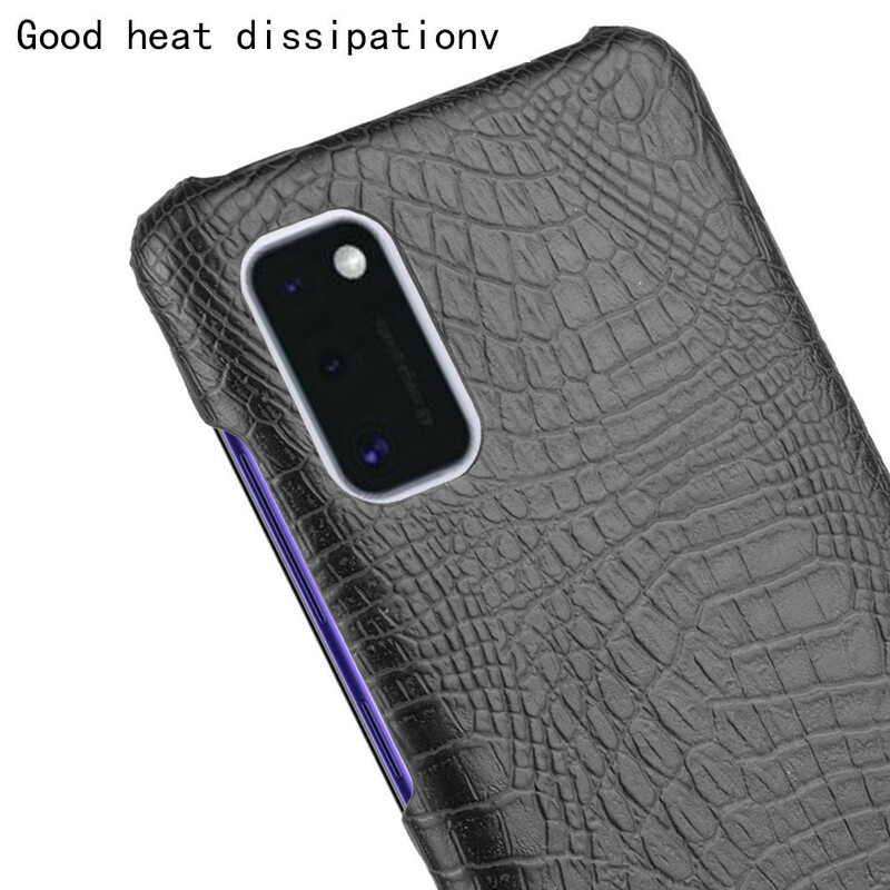 Samsung Galaxy A41 Cover mit Krokodilhaut-Effekt