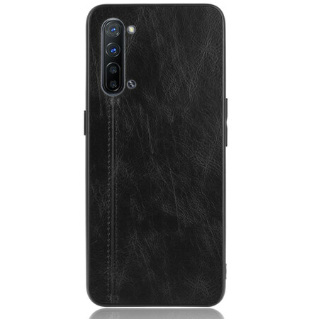 Oppo Find X2 Lite Cover Style Leder Nähte