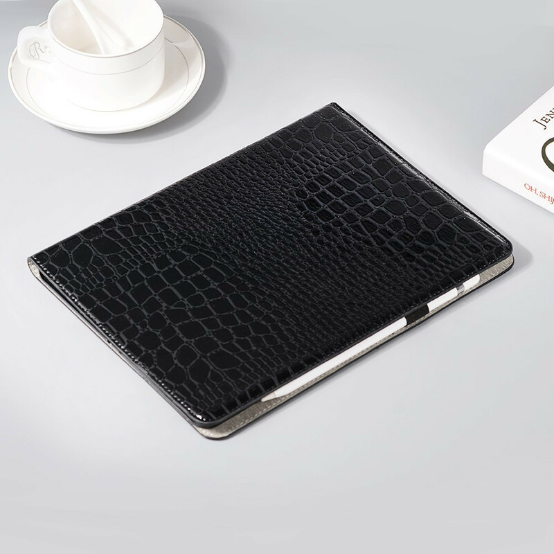 iPad Pro 11" (2020) Krokodilhaut Monochrom Tasche