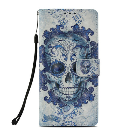 Honor 10 Totenkopf Tasche Blau