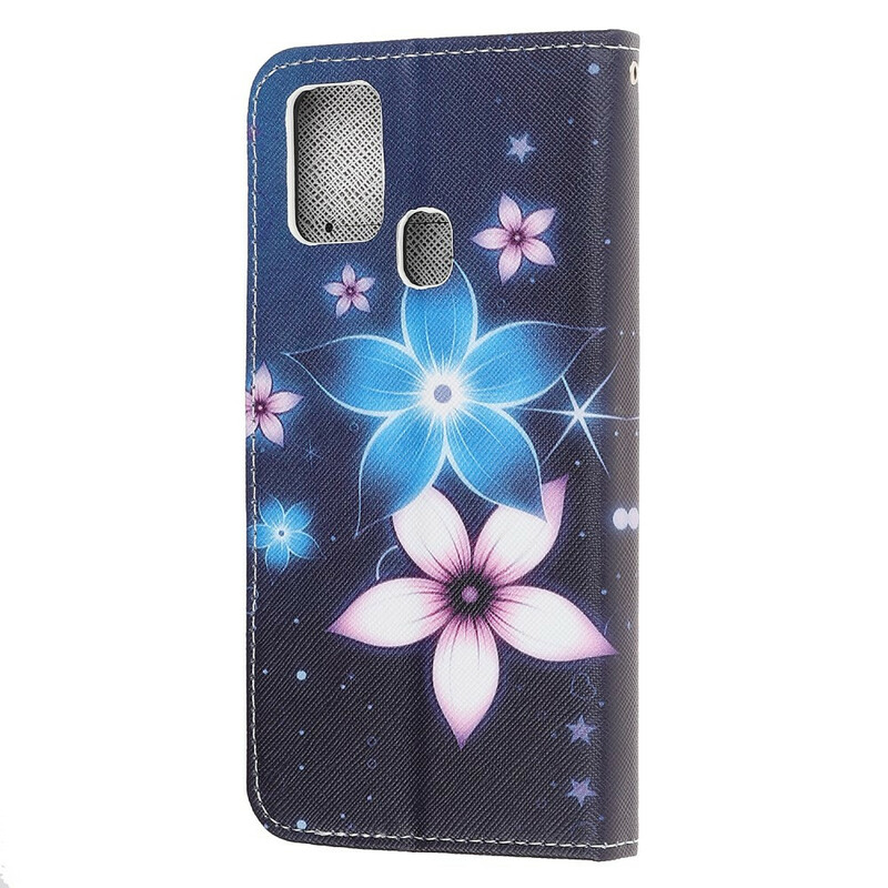 Huawei P Smart 2020 Lunar Flowers RiemenTasche