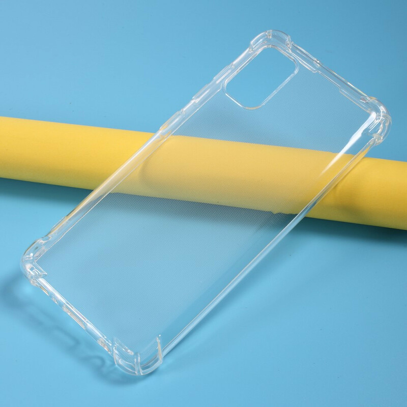 Samsung Galaxy A41 Cover Transparent Verstärkte Ecken