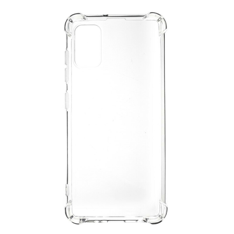 Samsung Galaxy A41 Cover Transparent Verstärkte Ecken