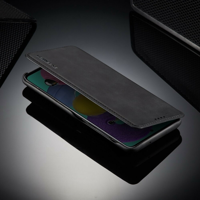 Flip Cover Samsung Galaxy A51 LC.IMEEKE Lederoptik