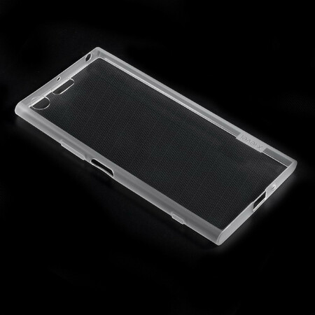 Sony Xperia XZ Premium X-Level Cover Transparent Rand Frosted