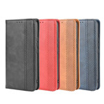 Flip Cover Xiaomi Mi 10 Lite Vintage-Leder-Effekt Stilisiert