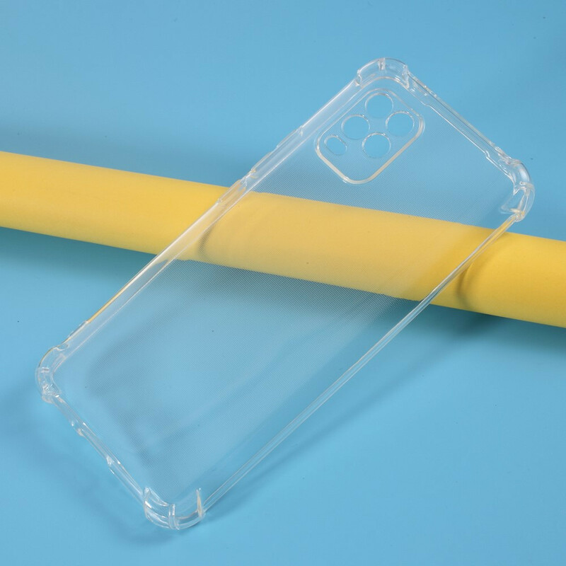Xiaomi Mi 10 Lite Cover Transparent Verstärkte Ecken