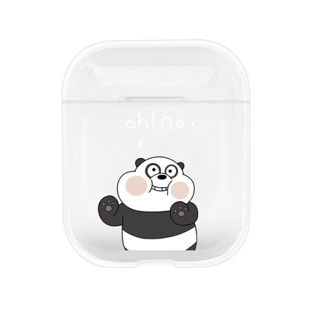 AirPods Silikonhülle Transparent Tier-Serie