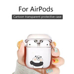 AirPods Silikonhülle Transparent Tier-Serie