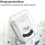 AirPods Silikonhülle Transparent Tier-Serie