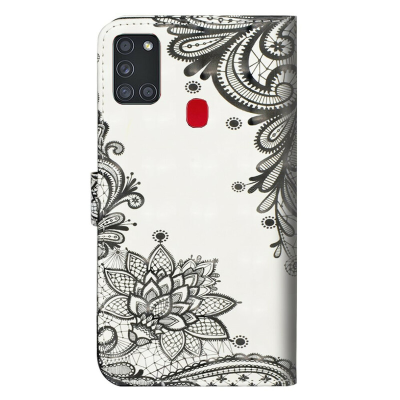 Hülle Samsung Galaxy A21s Chic Lace