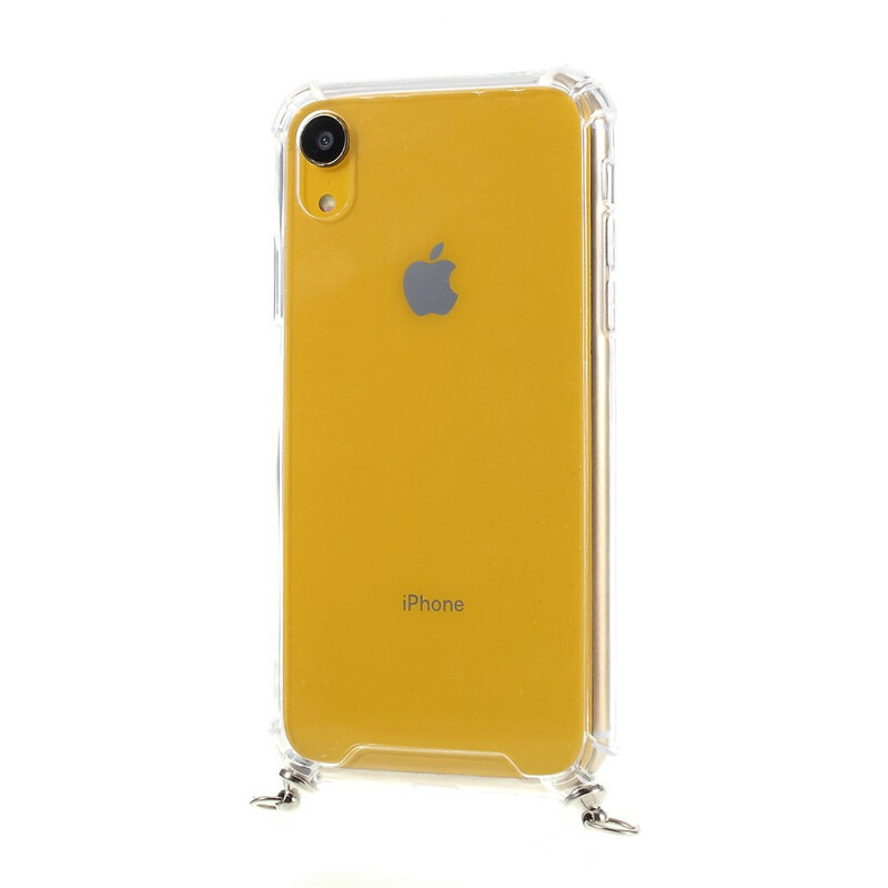 iPhone XR Hybrid Cover mit farbiger Kordel
