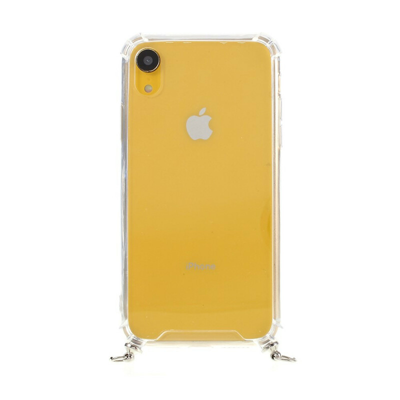 iPhone XR Hybrid Cover mit farbiger Kordel