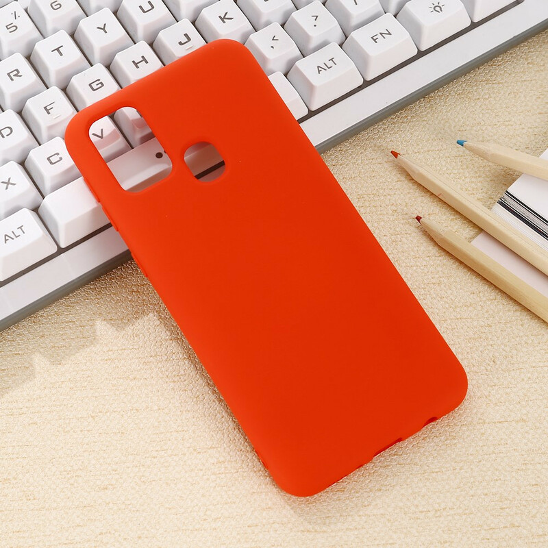 Samsung Galaxy A21s Liquid Silicone Cover