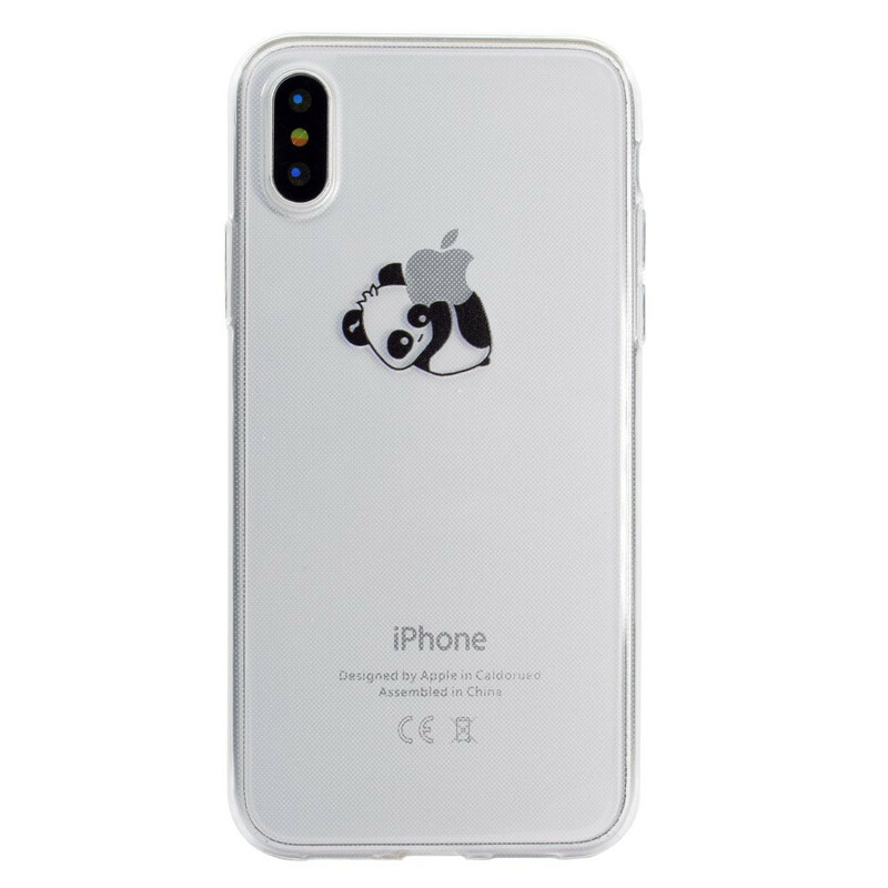 iPhone XR Cover Spiele Panda Logo
