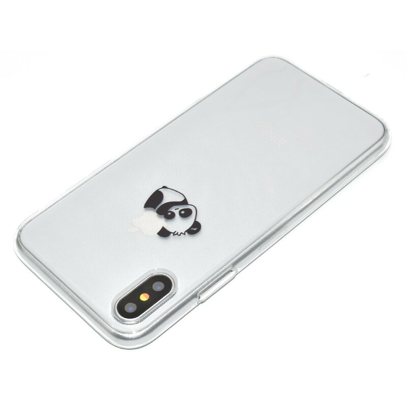 iPhone XR Cover Spiele Panda Logo