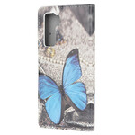 Hülle Huawei P40 Lite 5G Schmetterlinge und Blumen 2