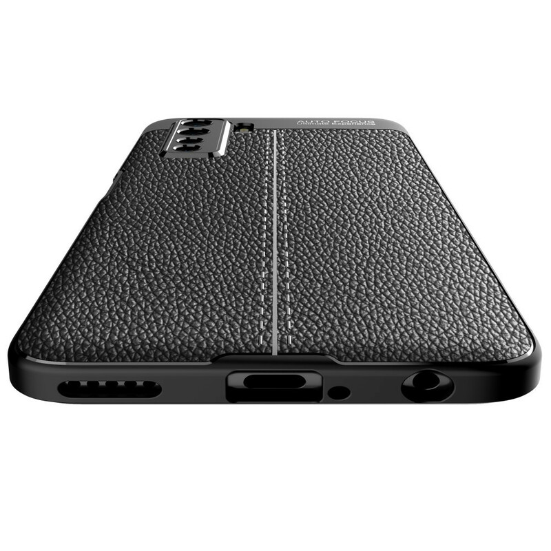 Huawei P40 Lite 5G Leder Texture Cover Litchi